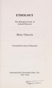 Tapa de Ethology