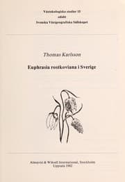 Tapa de Euphrasia rostkoviana i Sverige