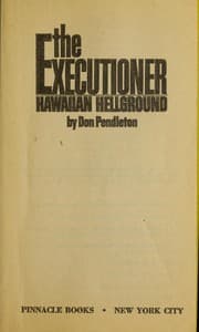 Tapa de The executioner : Hawaiian hellground