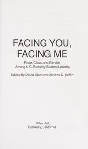 Tapa de Facing you, facing me