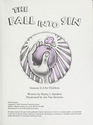 Tapa de The Fall into Sin