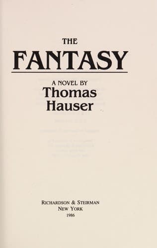 Tapa de Fantasy