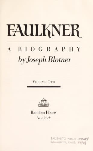 Tapa de Faulkner