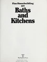 Tapa de Fine homebuilding on baths and kitchens
