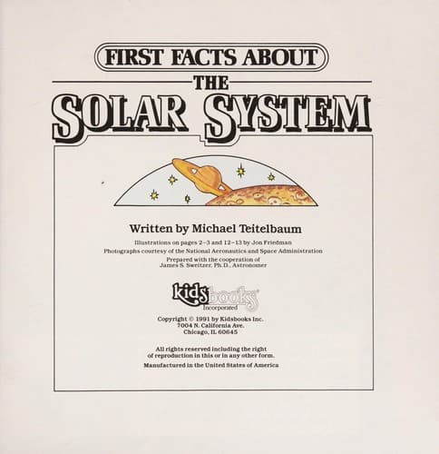 Tapa de The solar systems