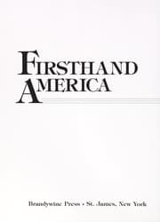 Tapa de Firsthand America