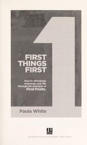 Tapa de First things first
