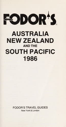 Tapa de FD Australia 1986