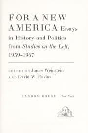 Tapa de For a new America