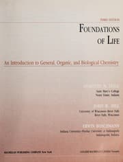 Tapa de Foundations of life