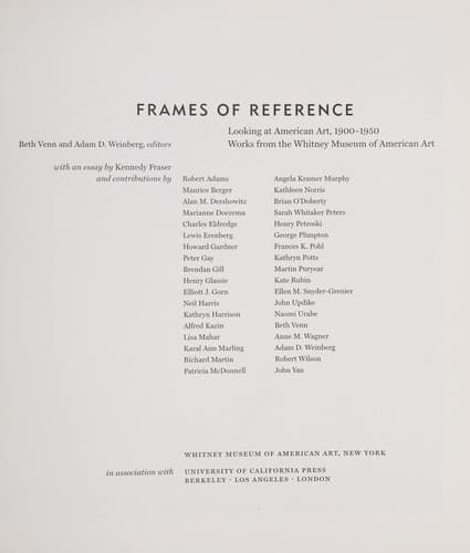 Tapa de Frames of reference