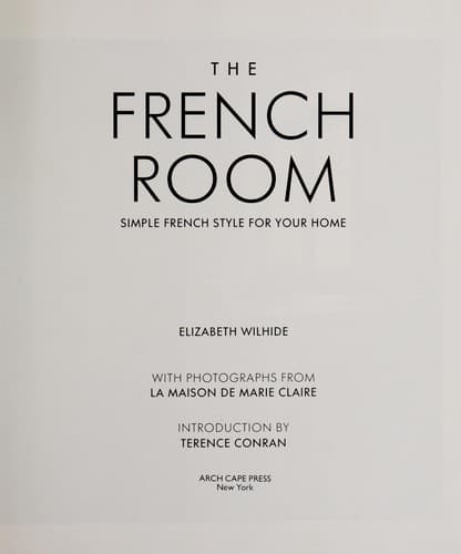 Tapa de The French room