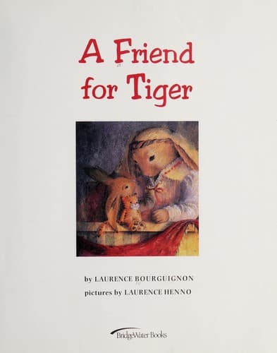 Tapa de A friend for Tiger