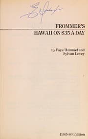 Tapa de Frommer's Hawaii on $35 a day