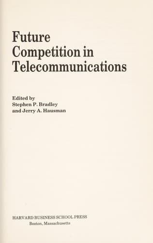 Tapa de Future competition in telecommunications