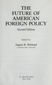 Tapa de The future of American foreign policy