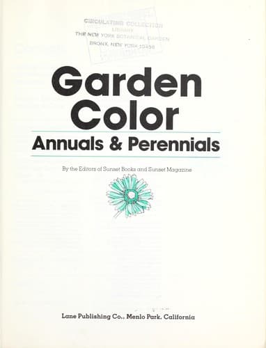 Tapa de Garden color