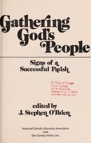 Tapa de Gathering God's people