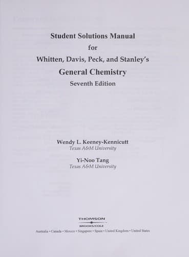 Tapa de General chemistry