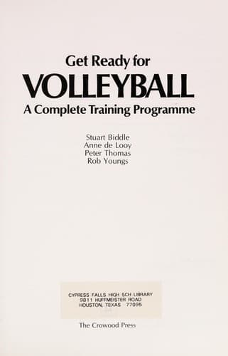 Tapa de Get ready for volleyball