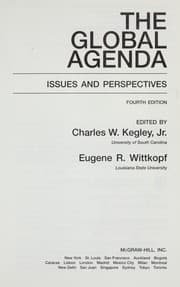 Tapa de The global agenda