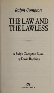 Tapa de The law and the lawless