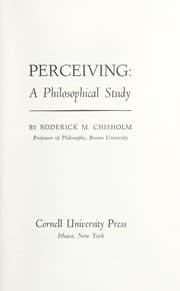 Tapa de Perceiving