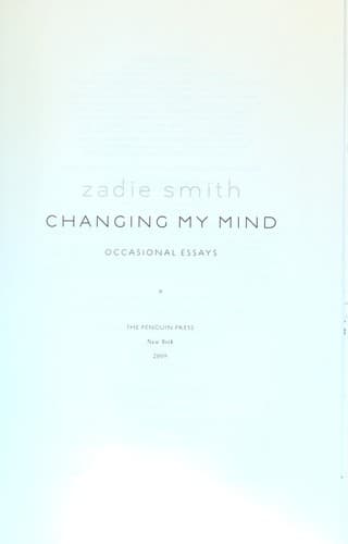 Tapa de Changing my mind