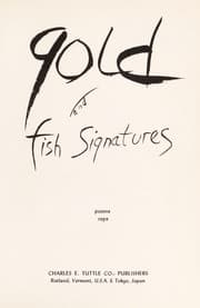 Tapa de Gold and Fish Signatures