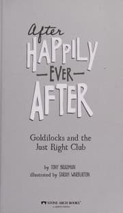 Tapa de Goldilocks and the Just Right Club