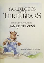 Tapa de Goldilocks and the three bears