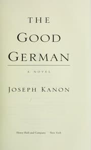 Tapa de The good German