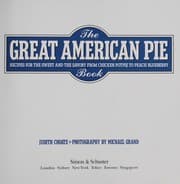 Tapa de The great American pie book