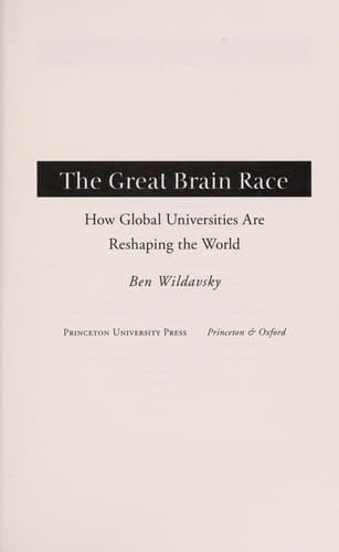 Tapa de The great brain race