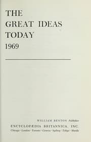 Tapa de The Great ideas today, 1969
