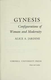 Tapa de Gynesis : configurations of woman and modernity