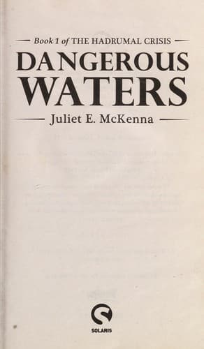 Tapa de Dangerous waters