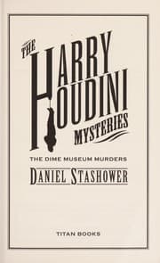 Tapa de The Harry Houdini mysteries