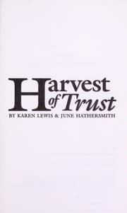 Tapa de Harvest of trust