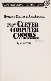 Tapa de Hawkeye Collins & Amy Adams in The case of the clever computer crooks & other mysteries