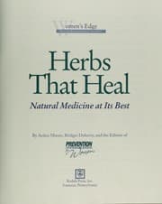 Tapa de Herbs that heal : natural medicine at its best