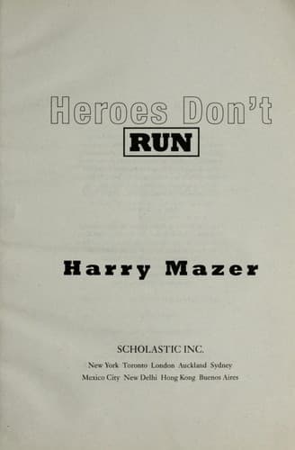 Tapa de Heroes don't run