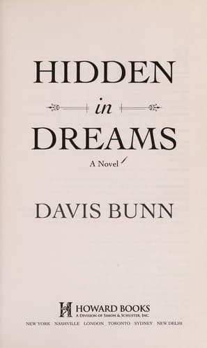 Tapa de Hidden in dreams