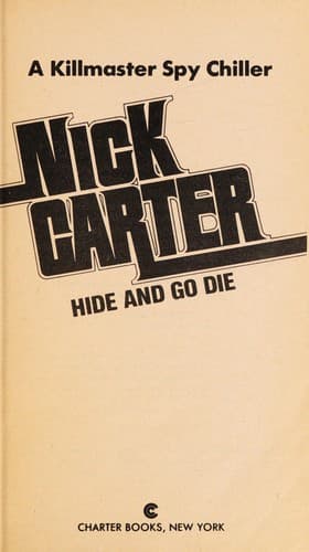 Tapa de Hide and go die