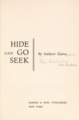 Tapa de Hide and go seek