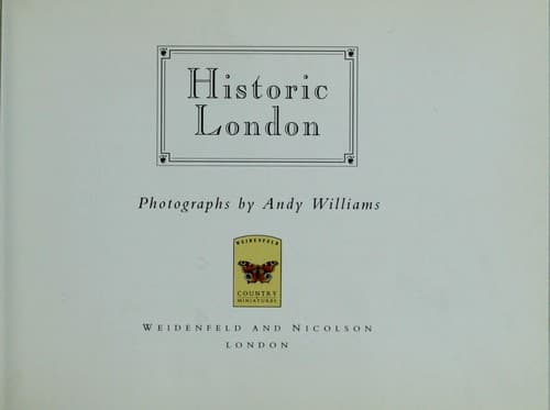 Tapa de Historic London