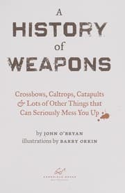 Tapa de A history of weapons