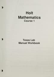 Tapa de Holt mathematics