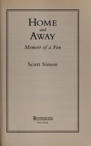 Tapa de Home and away : memoir of a fan
