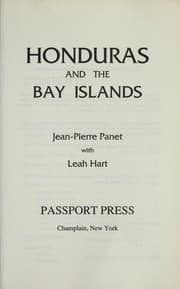 Tapa de Honduras and the Bay Islands